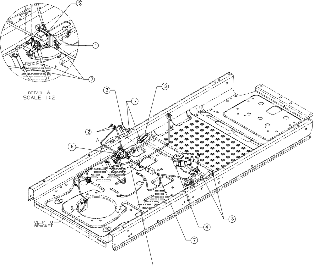 Electrical Diagram and Parts List for RZT-L46KH (17ARCACN010)(2016) Cub Cadet Lawn Tractor